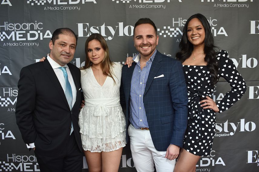 Humberto Hurtado, Laura Uribe, Gio Moros y Rocio Ospino.