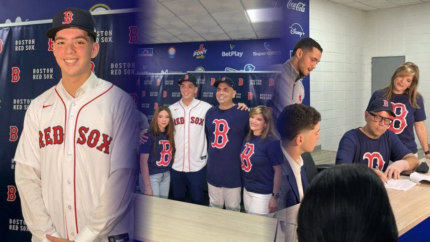 El joven lanzador Harry José Canedo&nbsp;se incorpora a la organización de los&nbsp;Boston Red Sox.