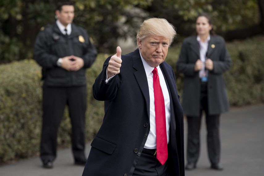 Donald Trump, presidente de los Estados Unidos.&nbsp;