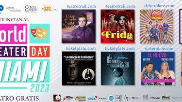 La Ruta Teatral celebra el Día mundial del Teatro en Miami el 27 de marzo.&nbsp;