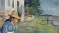 Atardecer, de Edvard Munch. Óleo sobre lienzo expuesto en el Museo Thyssen,&nbsp;en Madrid.