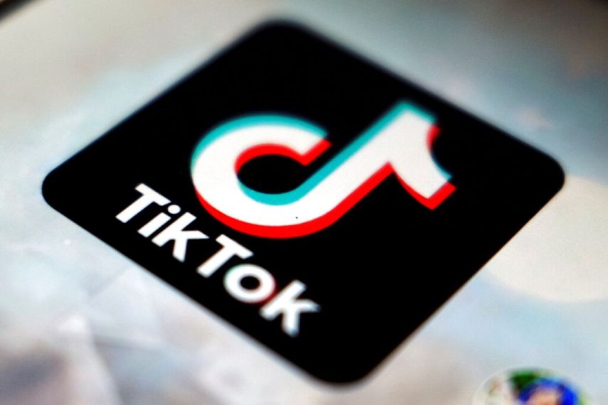 Logo de la plataforma de supuesto entretenimiento TikTok.