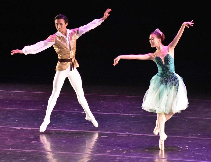 &nbsp;Janis Liu y Taiyu He, de&nbsp;Arts Ballet Theatre of Florida.
