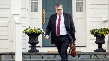El fiscal general de Estados Unidos, William Barr