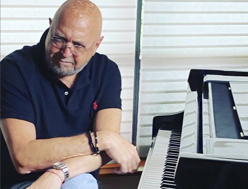 El pianista Víctor Daniel.