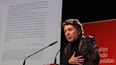 El cantante Joaquín Sabina interviene en un homenaje en el Instituto Cervantes, a 5 de octubre de 2021, en Madrid.&nbsp;