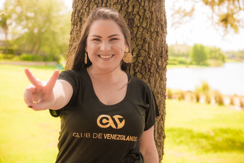 Ally Rojas, periodista y fundadora de Club de Venezolanos. 