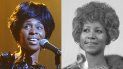 En esta combinación de fotografías Cynthia Erivo interpreta a Aretha Franklin en la miniserie de National Geographic Genius: Aretha, izquierda y Aretha Franklin con su premio Grammy Award a mejor interpretación R&B por la canción Bridge Over Troubled Waters en Nueva York el 13 de marzo de 1972. En esta combinación de fotografías Cynthia Erivo interpreta a Aretha Franklin en la miniserie de National Geographic Genius: Aretha, izquierda y Aretha Franklin con su premio Grammy Award a mejor interpretación R&B por la canción Bridge Over Troubled Waters en Nueva York el 13 de marzo de 1972.