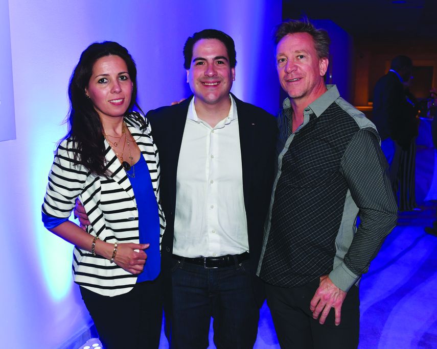 Claudia Spirko, Fernando Desa y Sean Brasel.