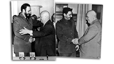 Encuentros entre los Castro y la máxima dirigencia soviética en 1960.