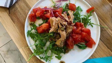 Ensalada de tuna.&nbsp;