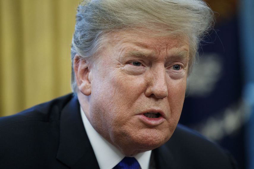 Donald Trump, presidente de los Estados Unidos.&nbsp;