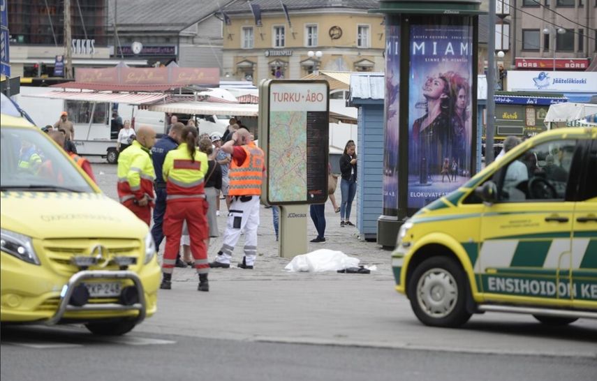 Varios heridos y un detenido en Turku.