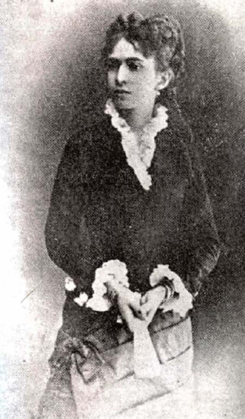 Carmen Zayas-Bazán e Hidalgo (1853- 1928), esposa de José Martí. &nbsp;