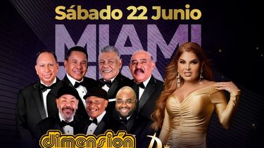 La Dimensión Latina y Diveana se presentan en Miami el 22 de junio de 2024.