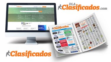 Diario Las Américas classified website DLAClasificados.com and the Clasificados section in our weekly printed edition.