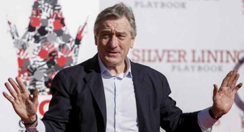 El actor estadounidense Robert de Niro (CORTESIA) 