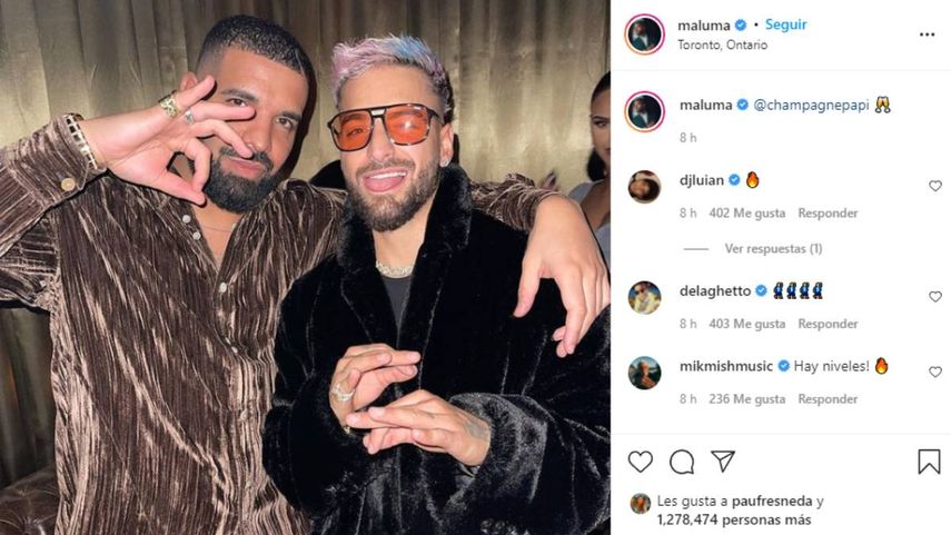 Drake y Maluma