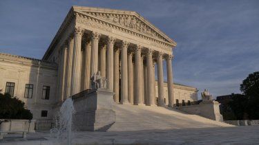 Edificio de la Corte Suprema de Estados Unidos.&nbsp;