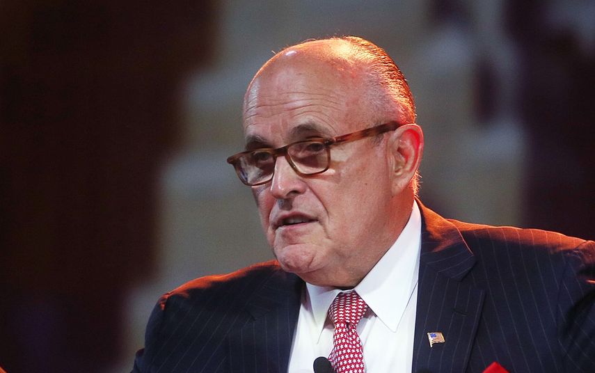 Rudy Giuliani, exalcalde de Nueva York y&nbsp; abogado de Donald Trump.