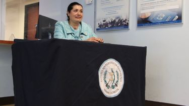 Blanca Alfaro, magistrada del Tribunal Supremo Electoral de Guatemala.