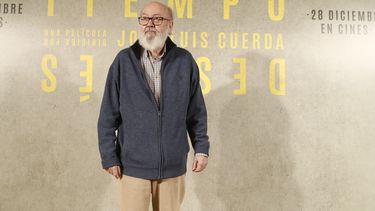 El director Jos&eacute; Luis Cuerda durante la presentaci&oacute;n de la pel&iacute;cula Tiempo despu&eacute;s en Madrid.&nbsp; &nbsp;