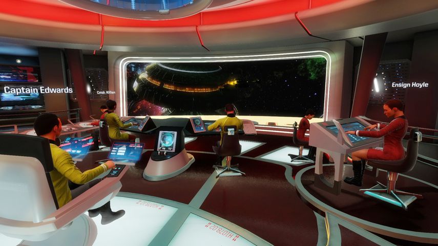 En  Star Trek: Bridge Crew los jugadores tienen la misma meta. 