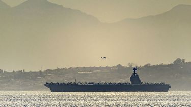 El protaaviones USS Gerald R. Ford, el más potente y moderno de la armada estadounidense.&nbsp;