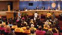 Vista parcial del pleno de la Comisión de Miami-Dade. Vista parcial del pleno de la Comisión de Miami-Dade.