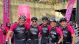 Carlos Vives, junto a su hijo Pedro y amigos, en el Giro de Rigo 2024 - Edición Despedida.