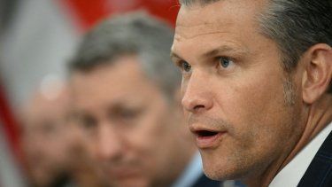 El jefe del Pentágono, Pete Hegseth.&nbsp;