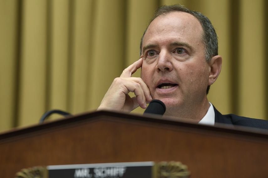 &nbsp;En imagen de archivo del 24 de julio de 2019, el presidente del Comit&eacute; de Inteligencia, el congresista dem&oacute;crata Adam Schiff, de California, habla durante una audiencia en el Capitolio, en Washington.&nbsp;