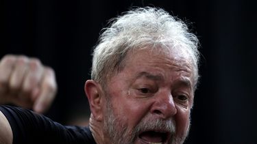 Fotografía de archivo del 16 de marzo de 2018, del expresidente brasileño Luiz Inácio&nbsp;Lula&nbsp;da Silva durante un acto en Sao Paulo.