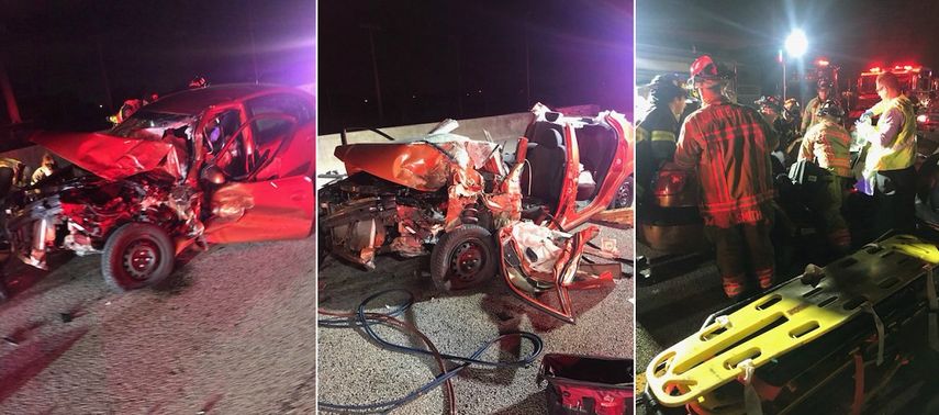 La persona fue trasladada al Broward Health Medical Center. 