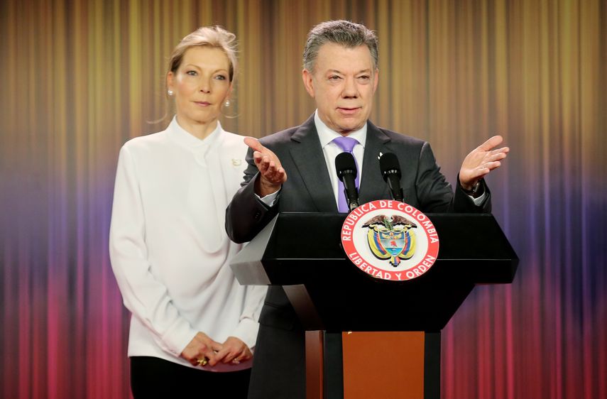 Presidente de Colombia, Juan Manuel Santos.&nbsp;