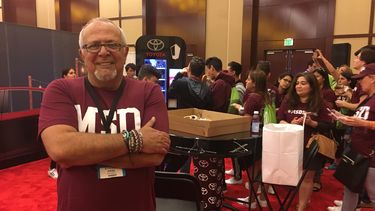 Sergio Rozenblat, padre de una estudiante de la secundaria Marjory Stoneman Douglas.&nbsp;