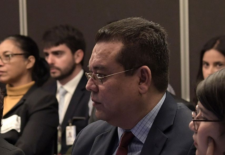 Marcos Carmona, secretario ejecutivo de la Comisión Permanente de Derechos Humanos (CPDH), en Nicaragua.