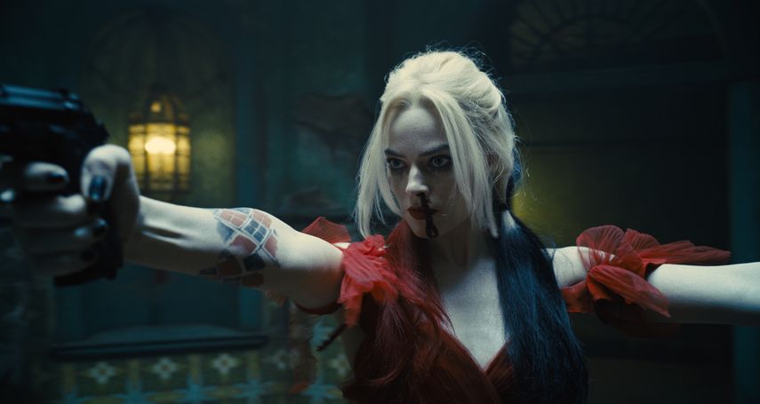 Imagen proporcionada por Warner Bros. Pictures de Margot Robbie en una escena de The Suicide Squad.&nbsp;
