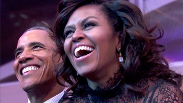 Barack y Michelle Obama se despiden de la Casa Blanca con una fiesta por amor