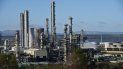 Imagen de una refinería de petróleo. Imagen de una refinería de petróleo.