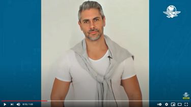 El actor mexicano Ricardo Crespo. 