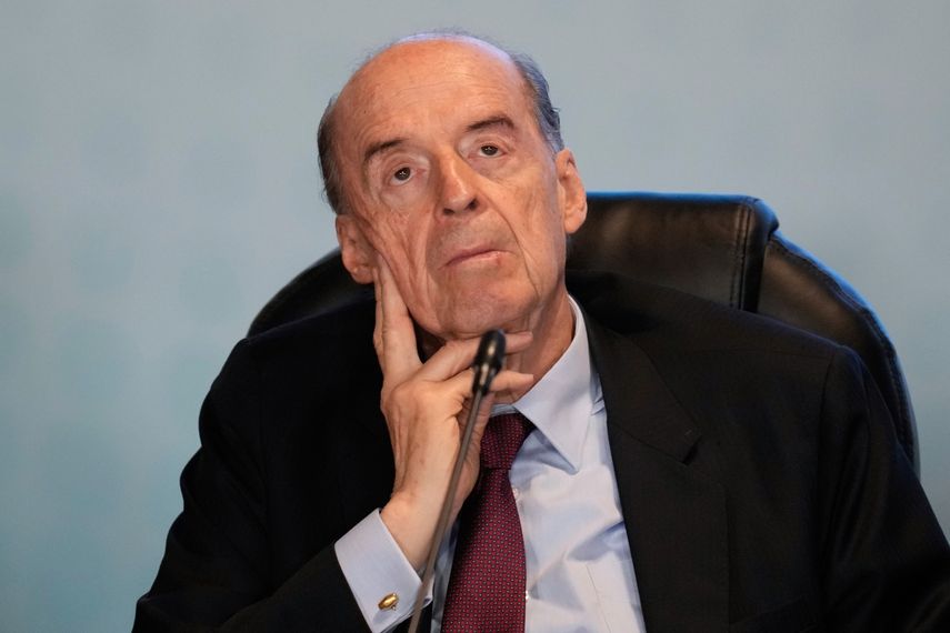 El canciller colombiano Álvaro Leyva.