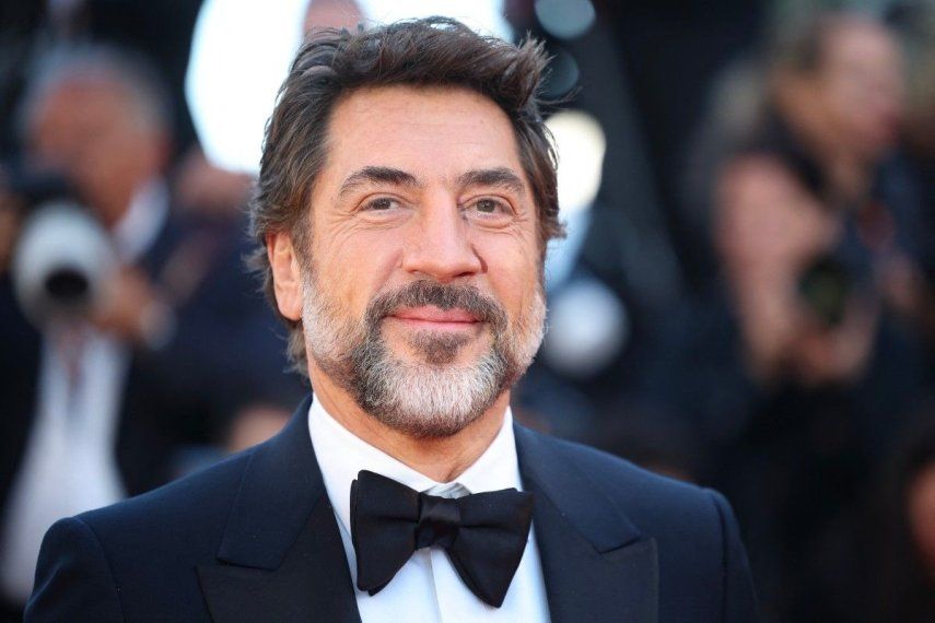 El actor español Javier Bardem posa en el estreno de El ser querido en el Festival de Cine de Cannes.