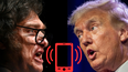 El presidente electo de Argentina, Javier Milei, y el expresidente estadounidense Donald Trump.&nbsp; &nbsp; &nbsp;