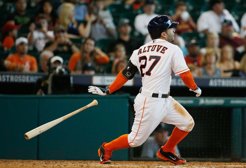 Altuve fue el jugador con más hits en la temporada regular