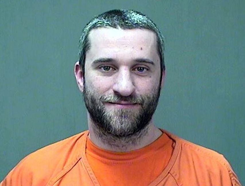 Una fotografía del actor Dustin Diamond tomada por la Policía del condado de Ozaukee. (AP). 