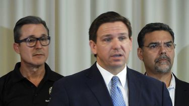 Ron DeSantis gobernador de Florida.&nbsp;