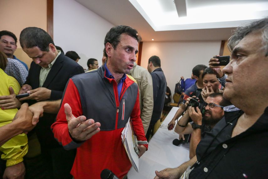 Capriles reiteró la convocatoria para una protesta de mujeres que se llevará a cabo este sábado en la capital venezolana y que estará encabezada por María Corina Machado y Lilian Tintori