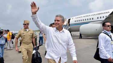 El presidente de Colombia, Iván Duque.