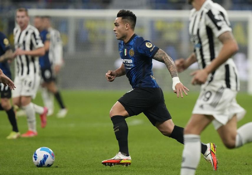 Doblete de Lautaro Martínez en la goleada de Inter